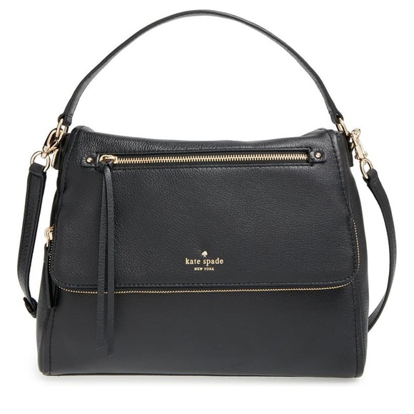 kate spade Handbags - KATE SPADE BLACK COBBLE HILL TODDY SATCHEL